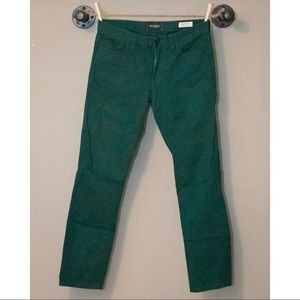 GUESS 32x32 Green Denim (Slim Fit)